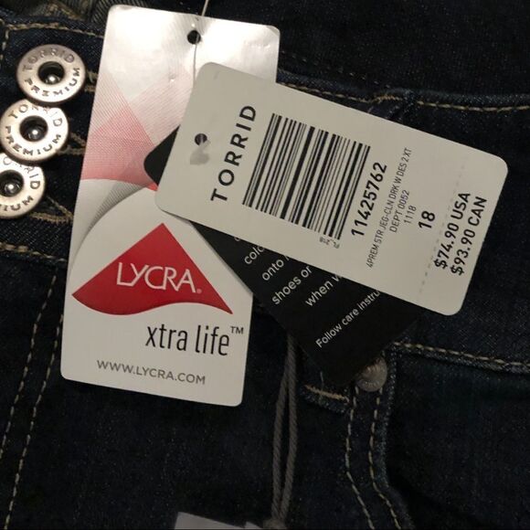 Torrid blue jean jeggins!! Nwt - Picture 8 of 11